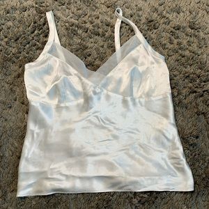 90s Vintage silk tank top